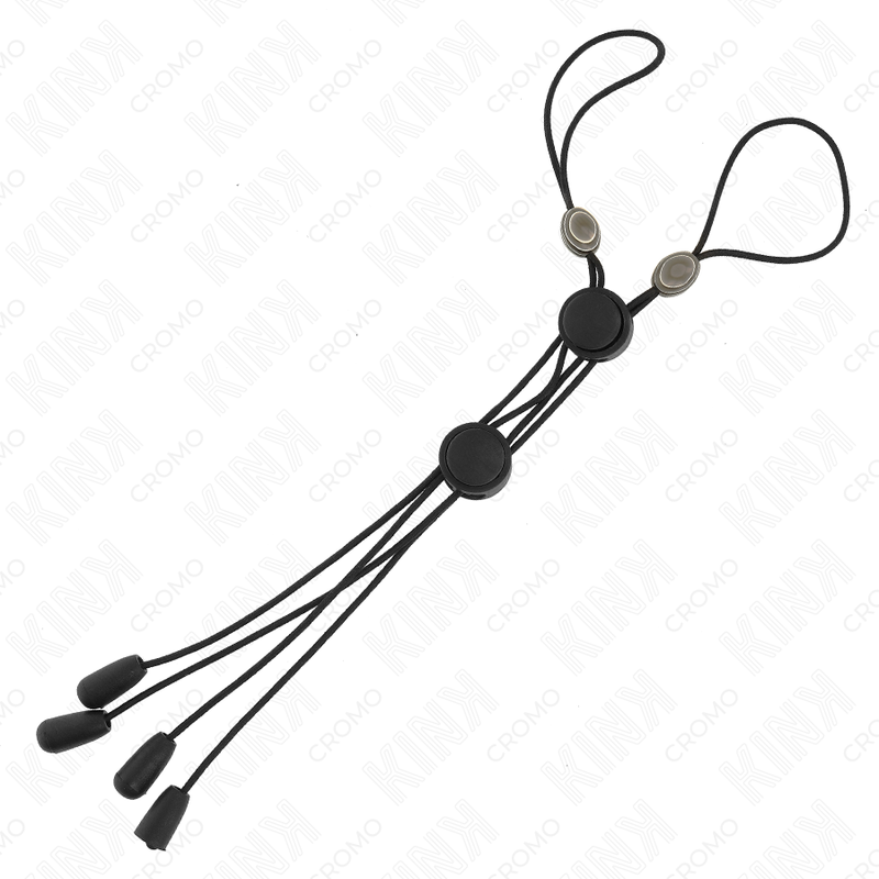Pinzas para Pezones KINK con Elástico Negro - Estimulación Precisa