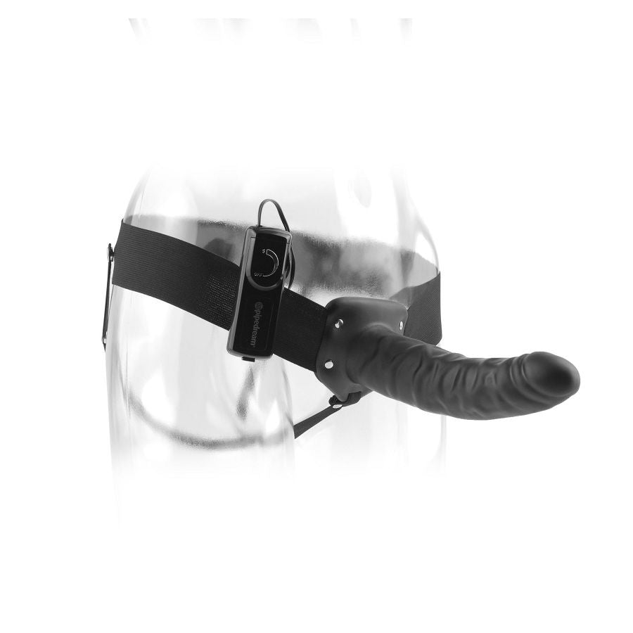 Fetish Fantasy Series Strap-On Vibrador Hueco 19 cm Negro