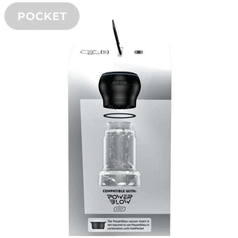 Kiiroo Feel Pocket Stroker Crystal - Transparente
