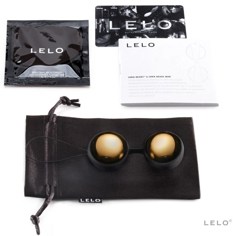 LELO Luna Beads 20 Karat Gold - Bolas Chinas de Lujo