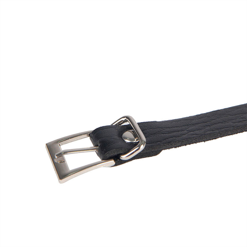 Subblime Punk Bondage Belt - Cintura Metal Negra Talla Única