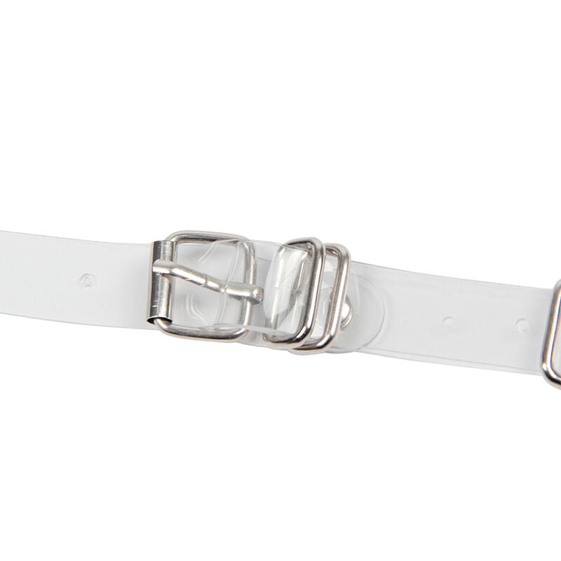Subblime Chest Harness with Rings and Chains - Arnés Plateado