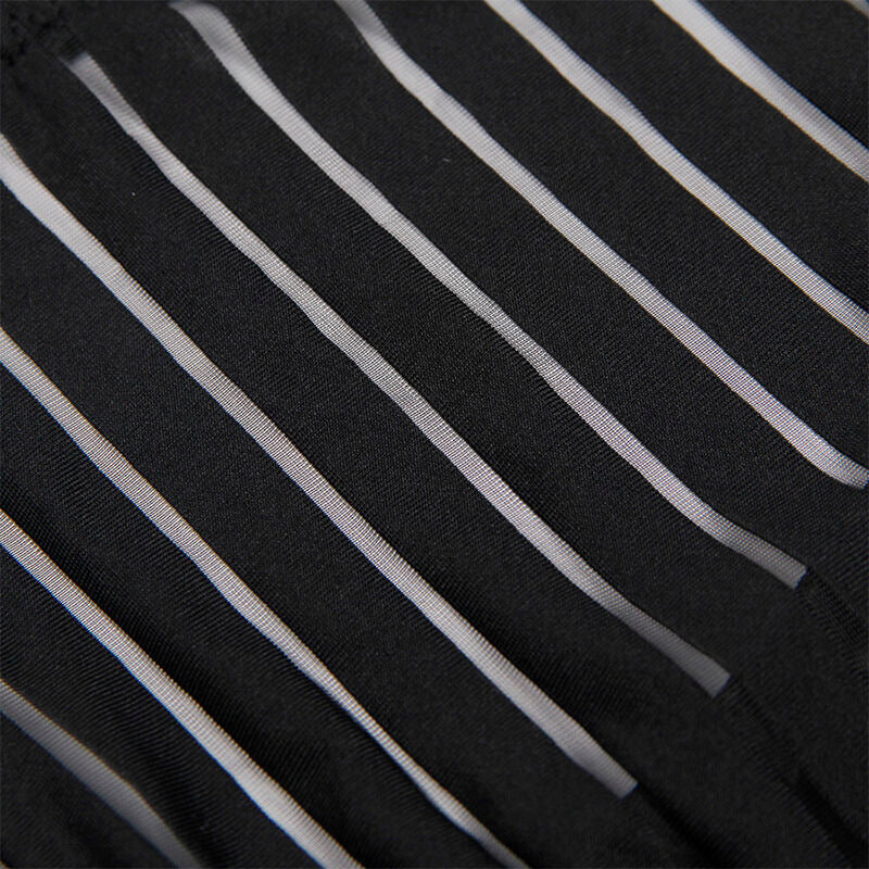 Body Subblime con Liguero Integrado Negro L/XL - Diseño Rejilla Elegante