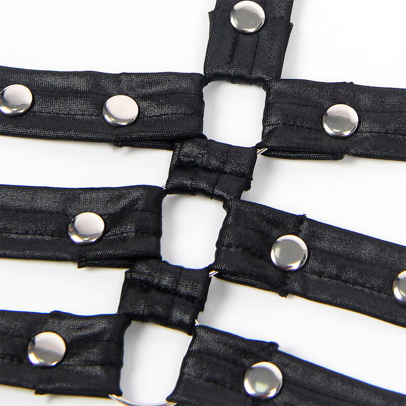 Subblime Leather Bondage Body Negro L/XL - Diseño Ergonómico