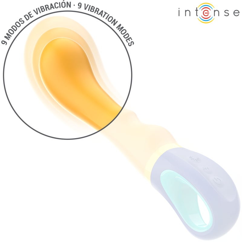 Intense Shaggy G-Spot Vibrator Yellow - Estimulador de Precisión