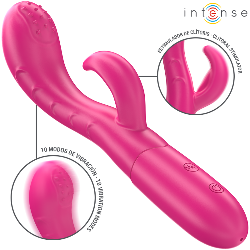 Vibrador Intense Amara con Lengua Estimuladora - 10 Modos de Vibración