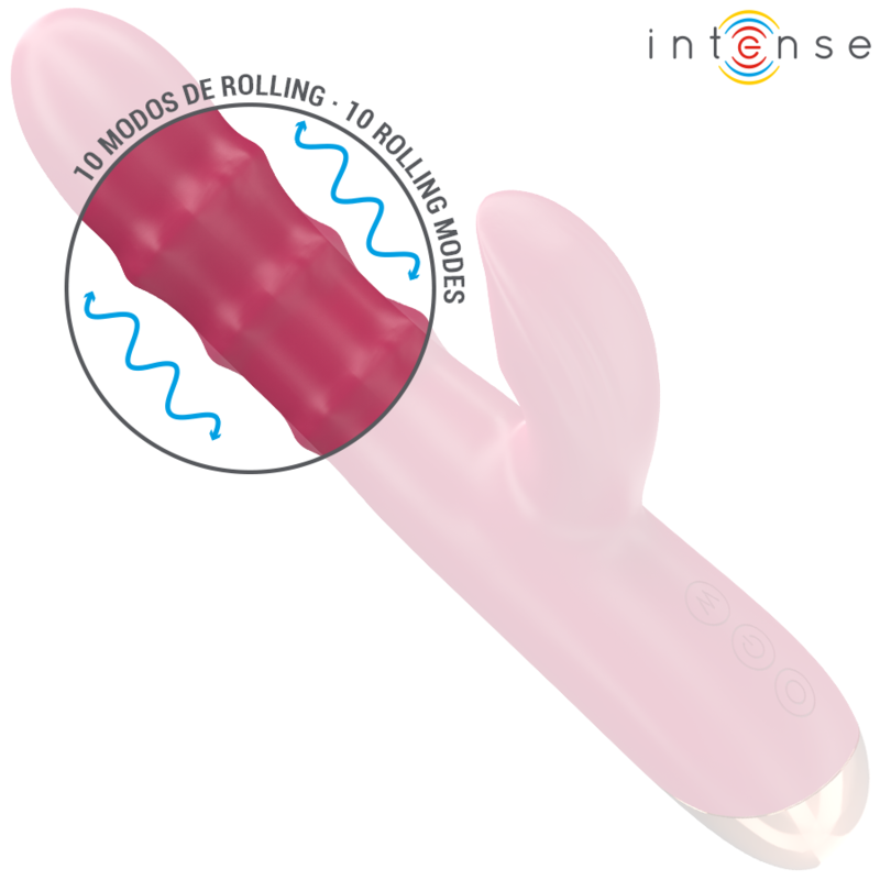 Intense Chloe Vibrador Multifunción 3 en 1 Rojo