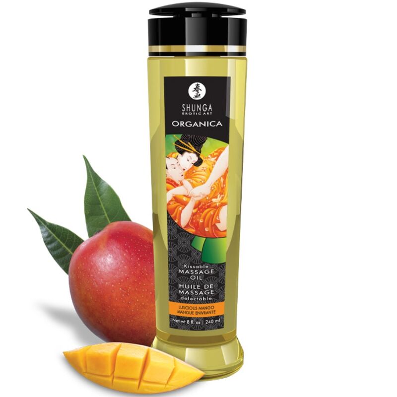 Shunga Organic Massage Oil Mango 240 ml