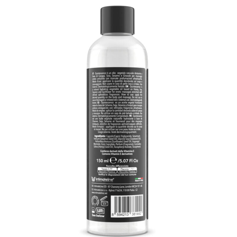 Intimateline Luxuria Massage Oil Sugar Cloud 150 ml
