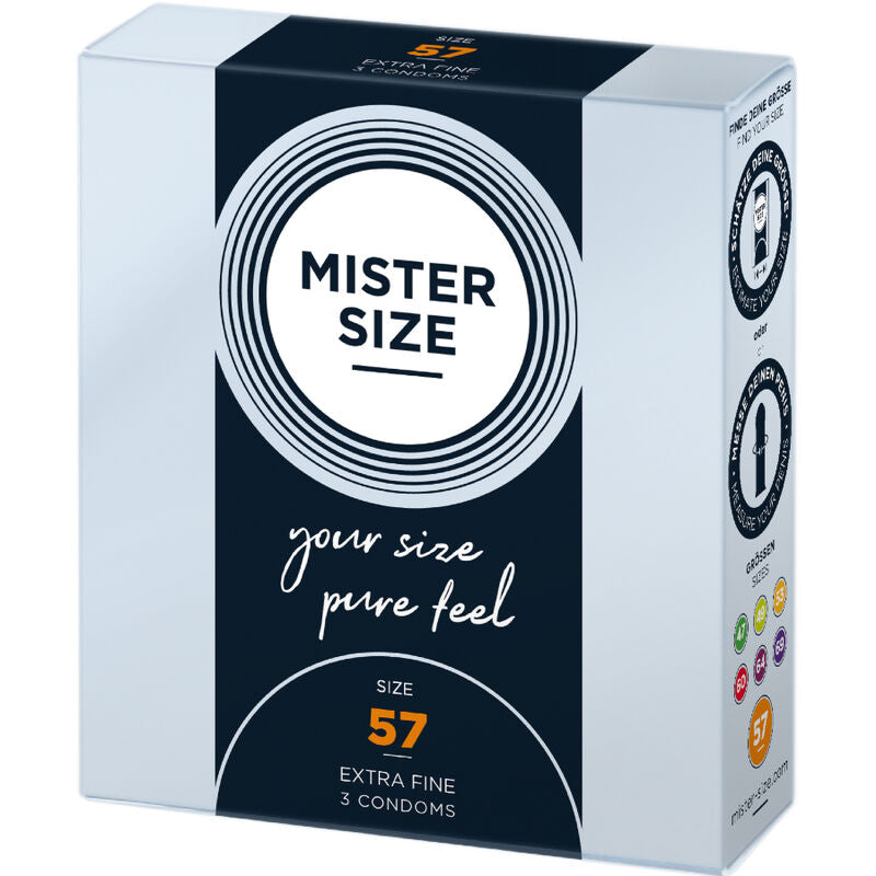 Mister Size Condom L 57mm - Pack 3 Unidades