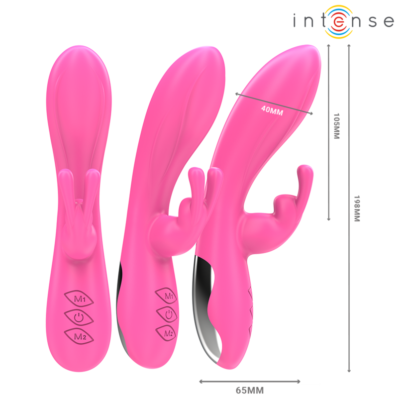 Intense Randall Rabbit Vibrator 10 Vibraciones Rosa