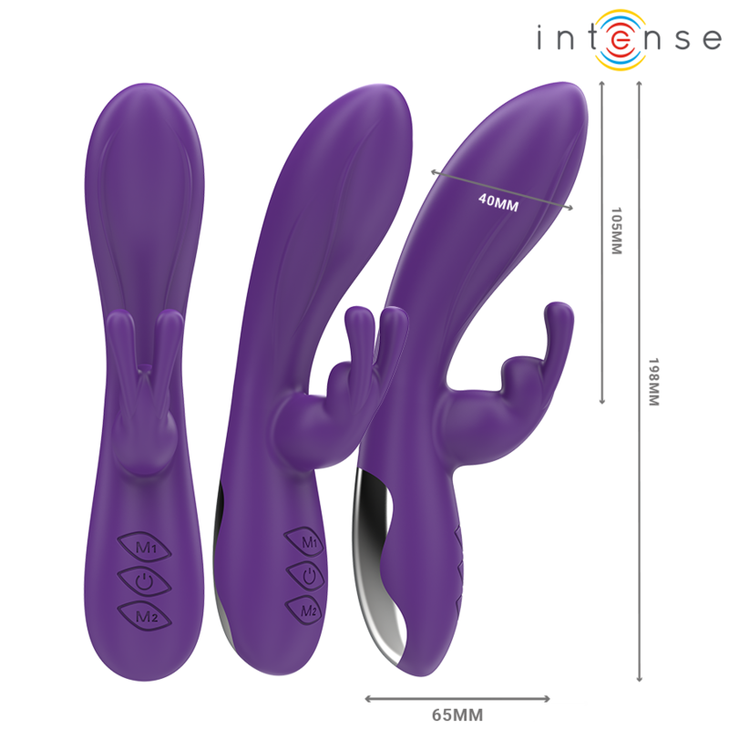 Intense Randall Rabbit Vibrator 10 Vibraciones Púrpura