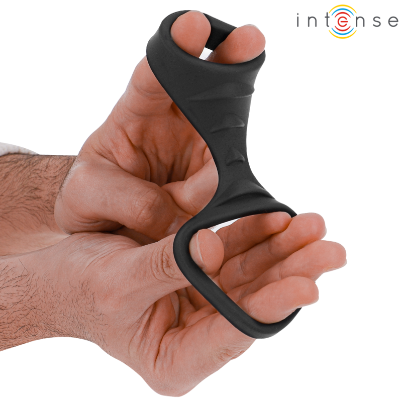 Anillo Peniano Doble de Silicona Theo - Intense For Him