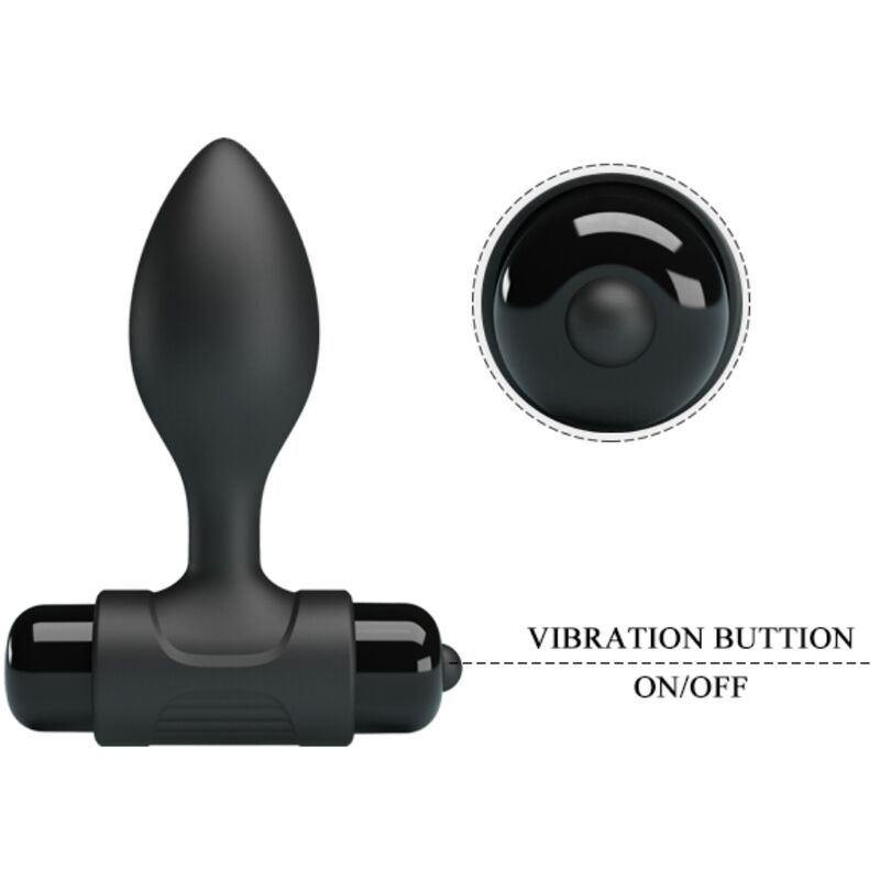 Pretty Love Vibra Butt - Plug Anal con 10 Modos de Vibración