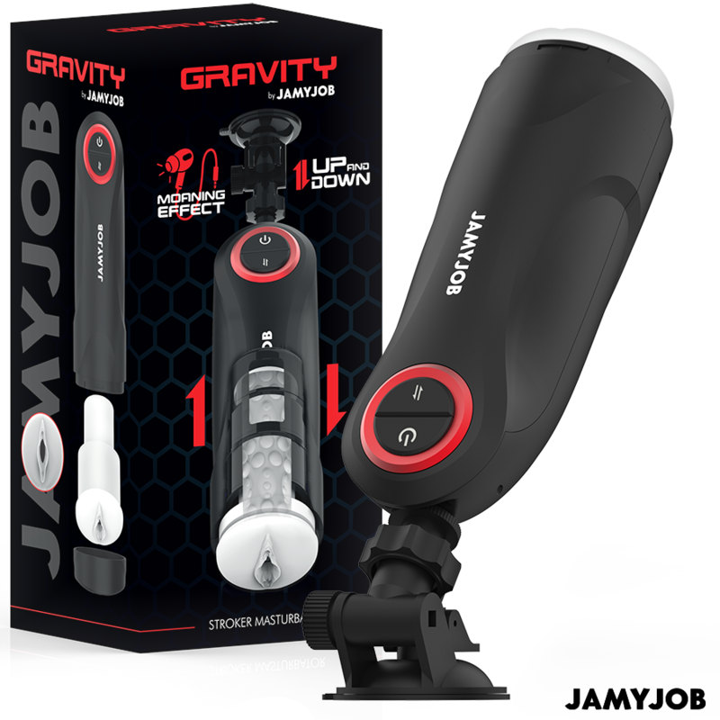 JAMYJOB Gravity - Masturbador Automático con 5 Modos de Movimiento