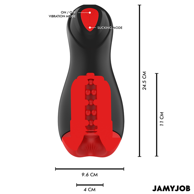 JAMYJOB CORE-X - Masturbador Automático con 5 Modos de Succión y Vibración