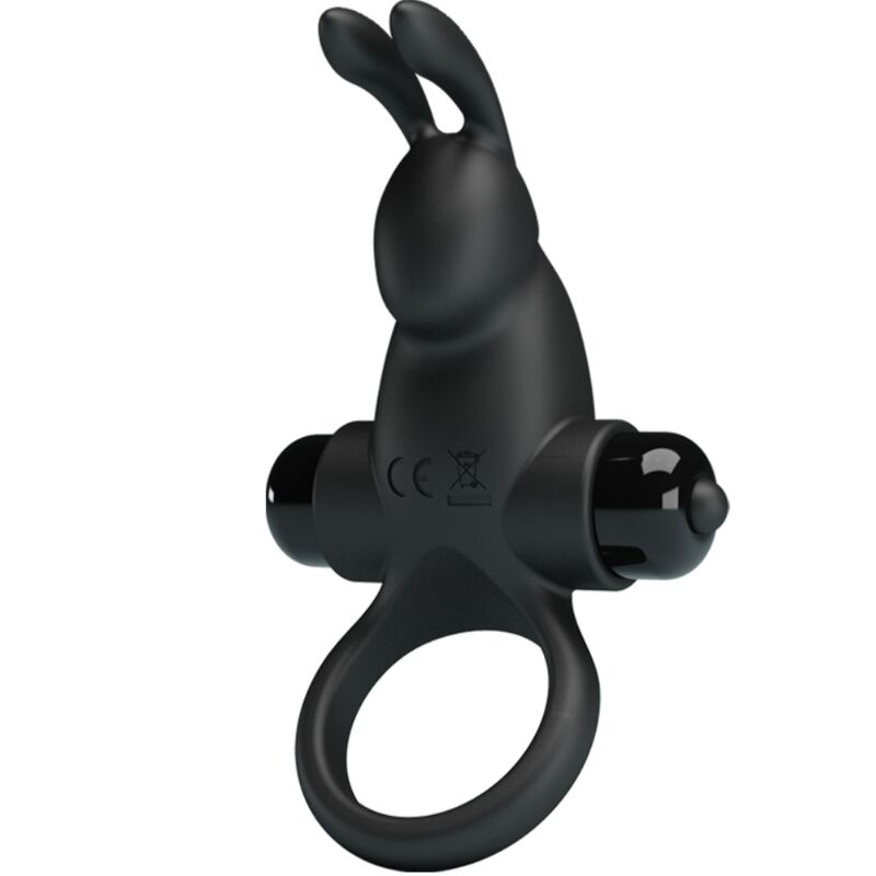 Pretty Love Vibrating Ring + Rabbit Clitoris Stimulator 10 Vibrations