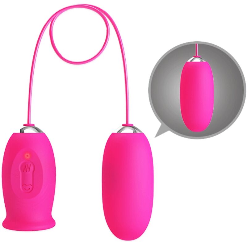 Pretty Love Daisy - Huevo Vibrador con Estimulador de Clítoris