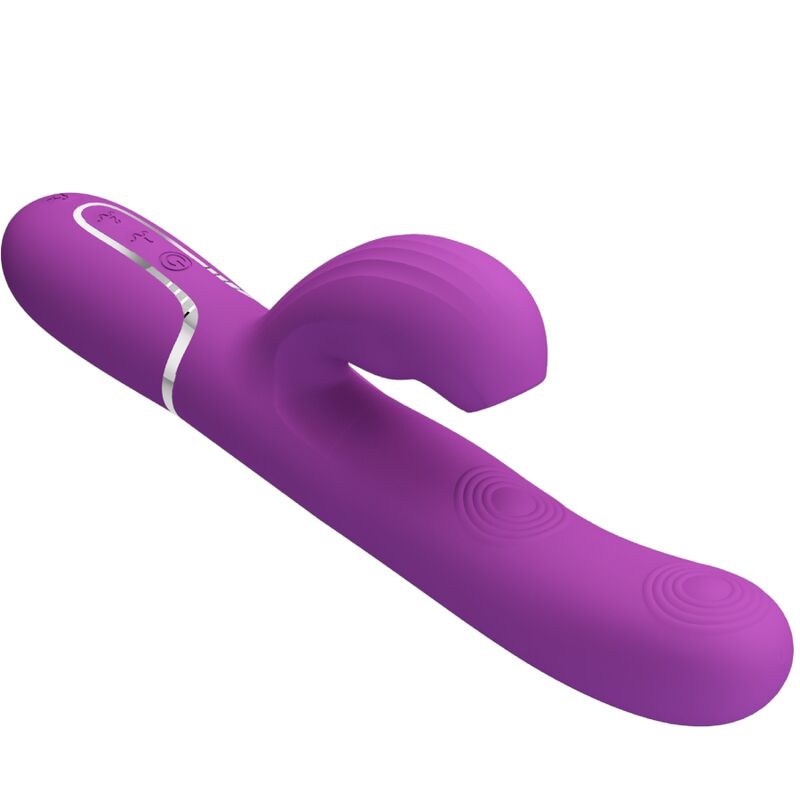Pretty Love Perlita 3 en 1 - Vibrador Rabbit Multifunction Púrpura
