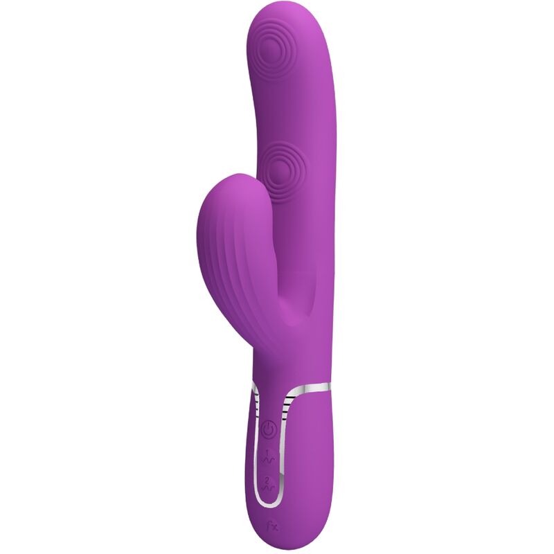Pretty Love Perlita 3 en 1 - Vibrador Rabbit Multifunction Púrpura