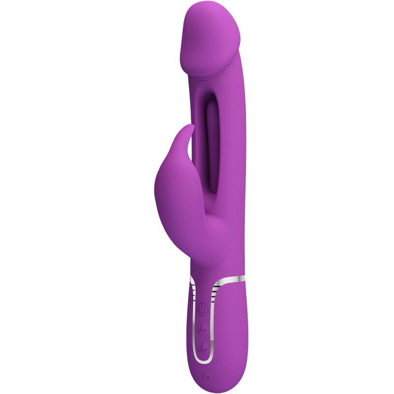 Pretty Love Kampas 3 in 1 - Vibrador Conejo Multifunción Púrpura
