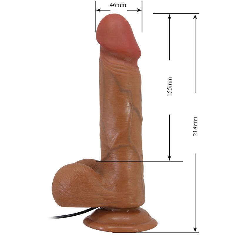 Baile Bahamut Realistic Vibrator 21.8 cm con Control Remoto
