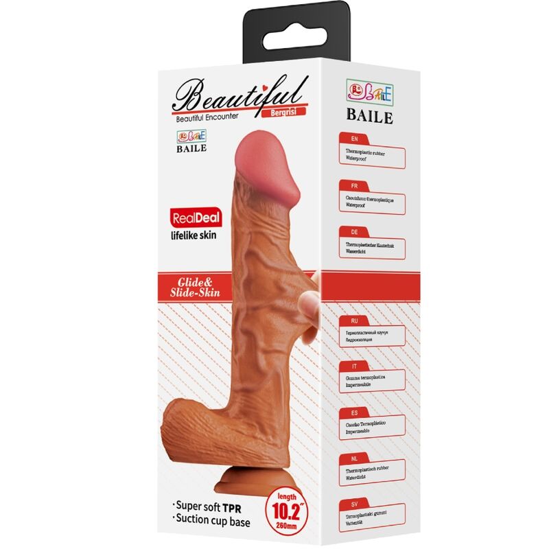 Baile Bergrisi Realistic Dildo 26 cm - Flesh