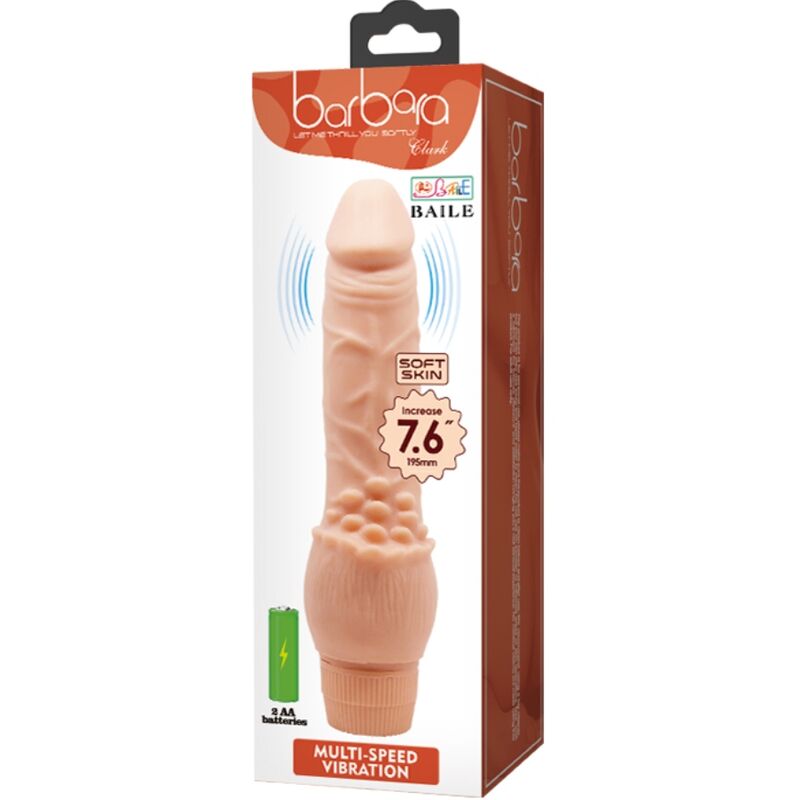 Baile Barbara Realistic Vibrator 19.5 cm