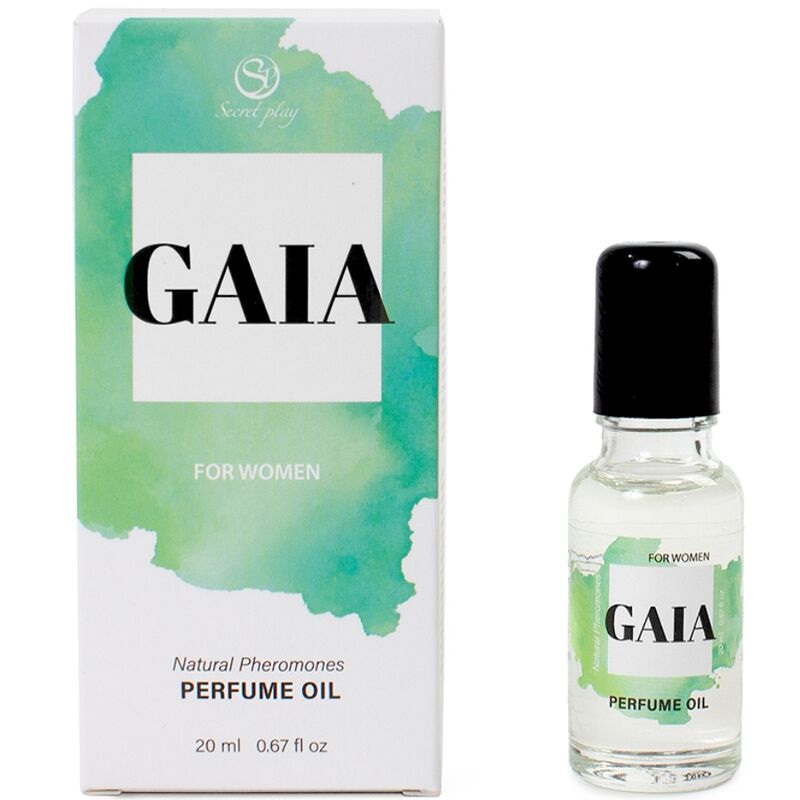 Secretplay Gaia - Perfume de Feromonas Natural en Aceite para Mujer 20 ml