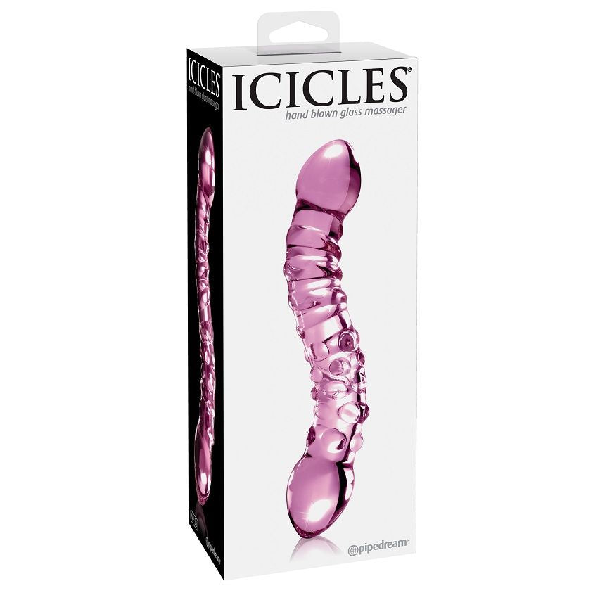 Icicles Número 55 Masajeador de Vidrio