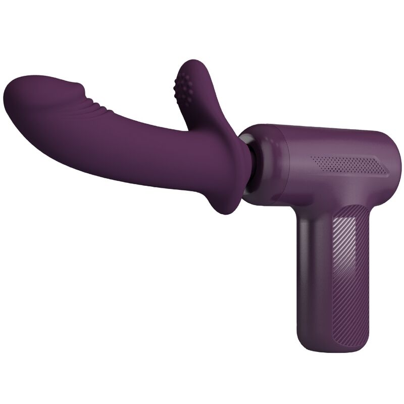 Pretty Love DJ Scholar Massager 5 Velocidades Púrpura