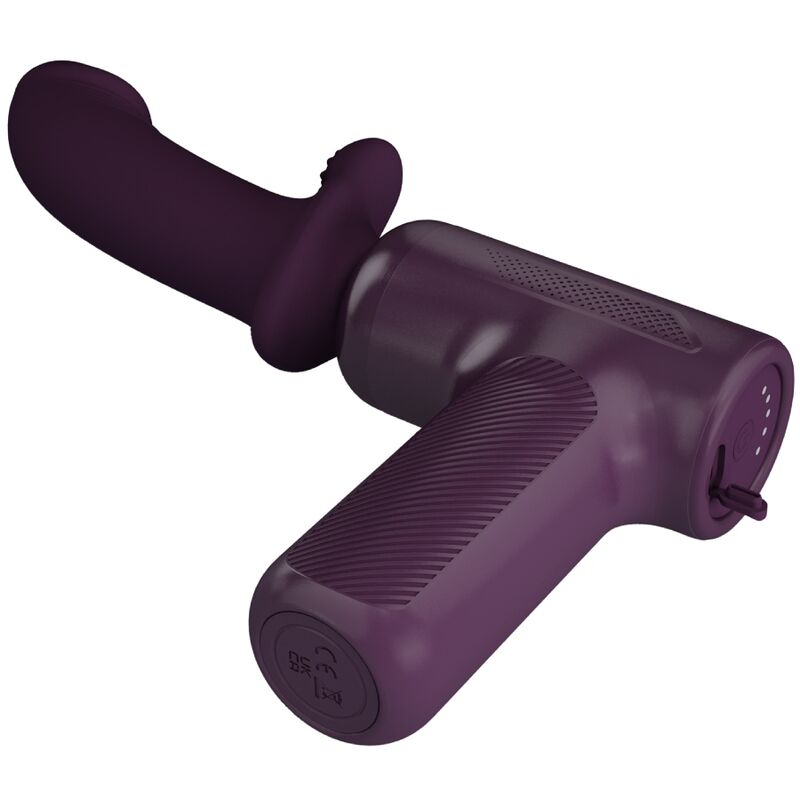 Pretty Love DJ Scholar Massager 5 Velocidades Púrpura
