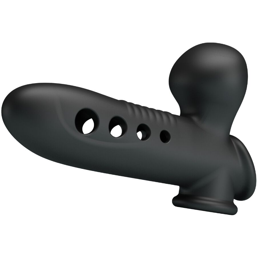 Pretty Love Crane Penis Sleeve with Airbag Black