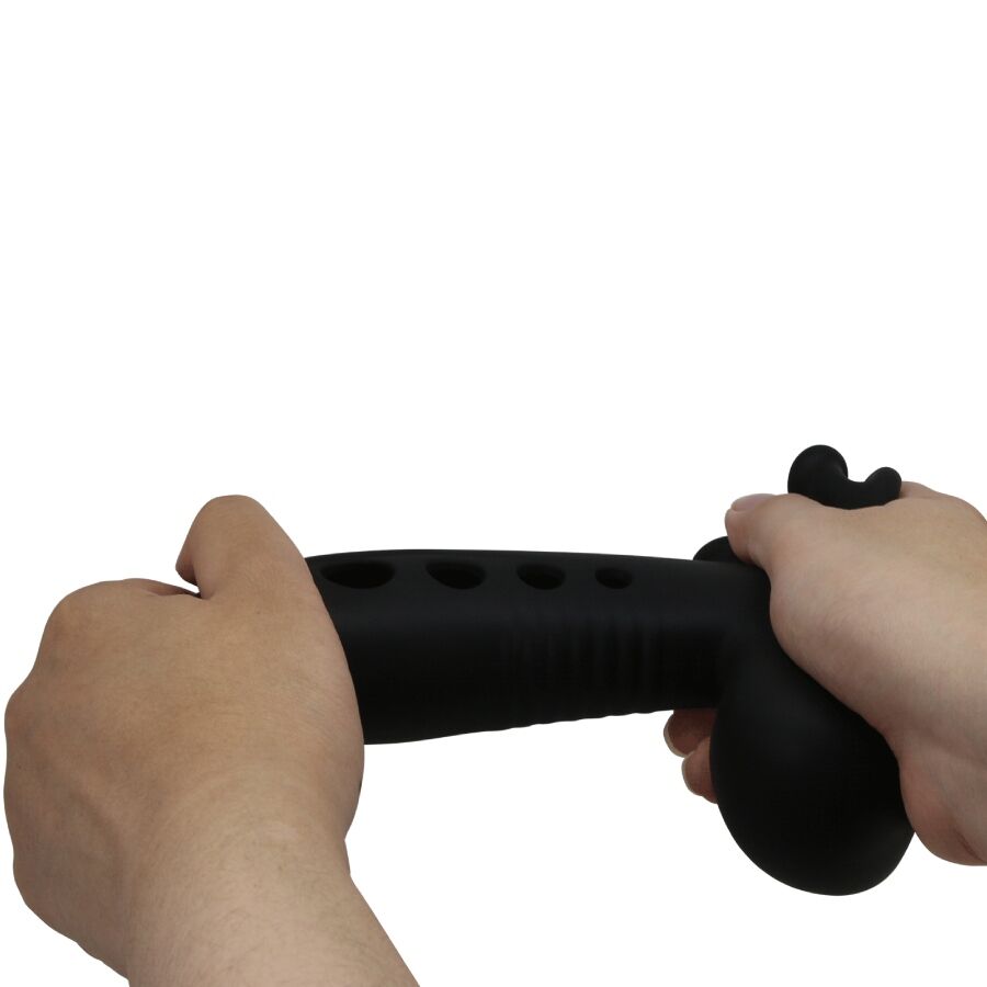 Pretty Love Crane Penis Sleeve with Airbag Black