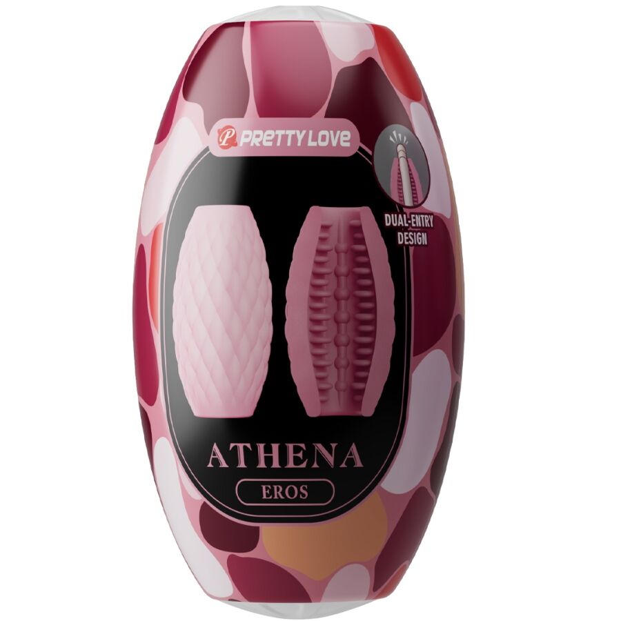 Pretty Love Athena Eros Masturbador de Silicona Rosa