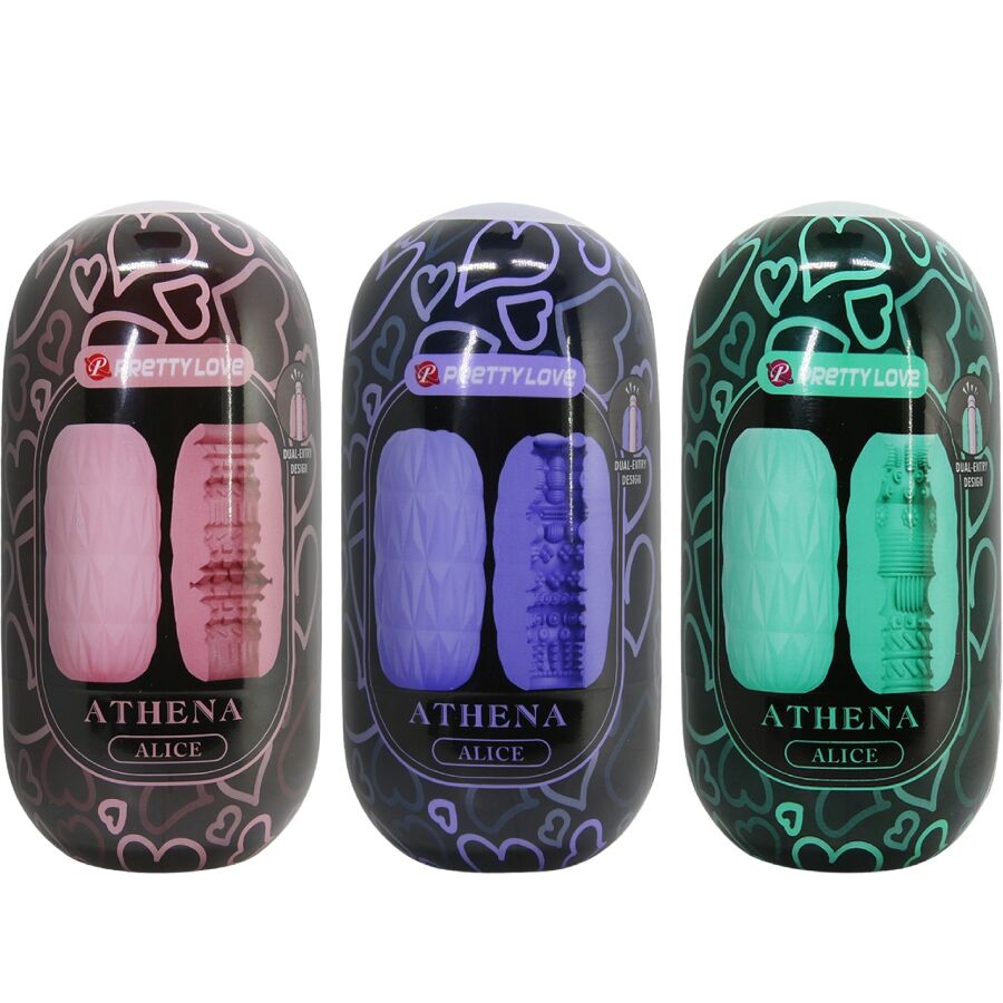 Pretty Love Athena Alice Pack - Set de 15 Masturbadores Masculinos