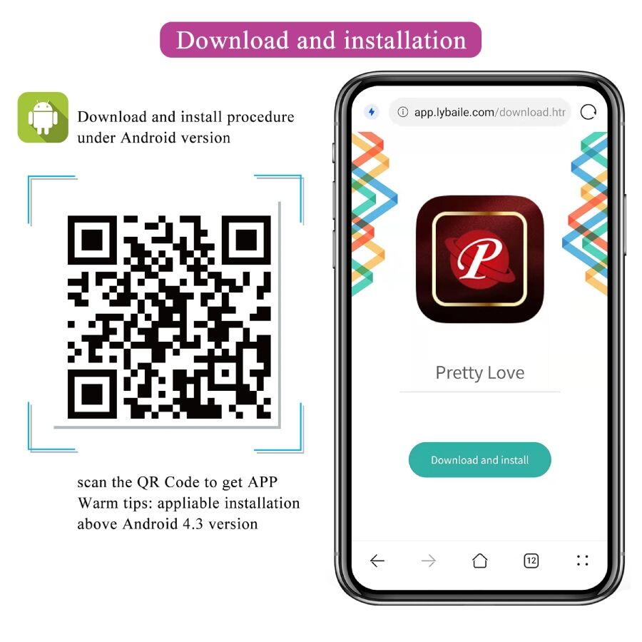 Pretty Love Leviathan Vibrador Controlado por App - Púrpura