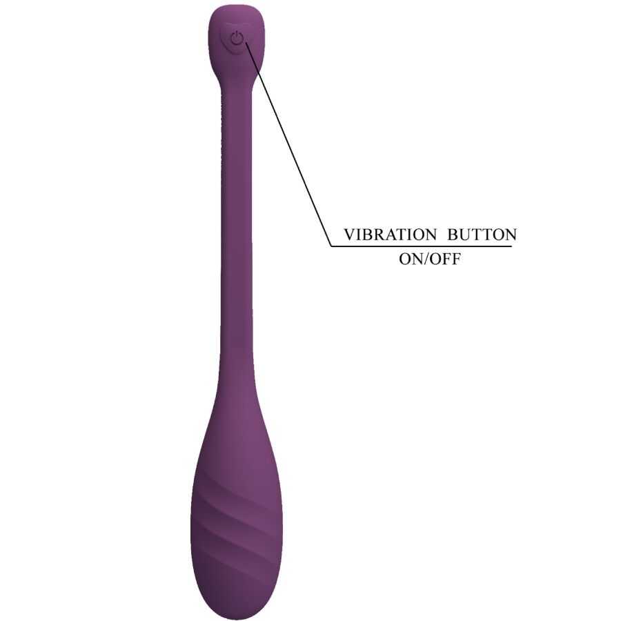 Pretty Love Leviathan Vibrador Controlado por App - Púrpura