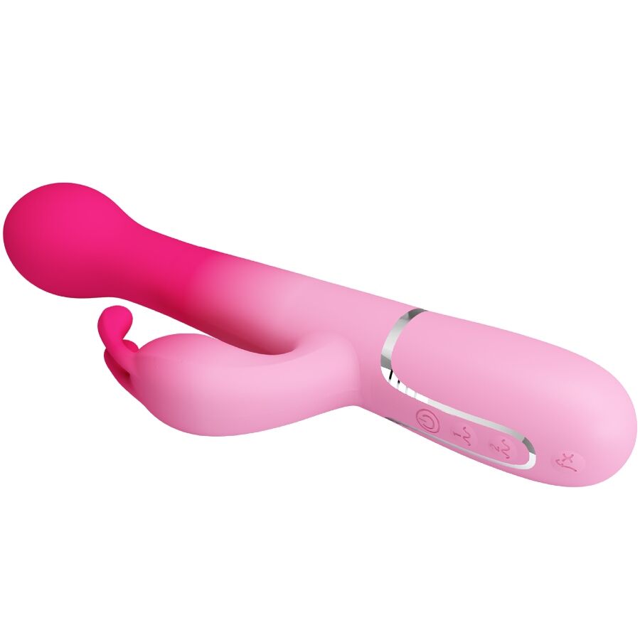 Pretty Love Dejon 3 en 1 - Vibrador Conejo Multifunción Rosa