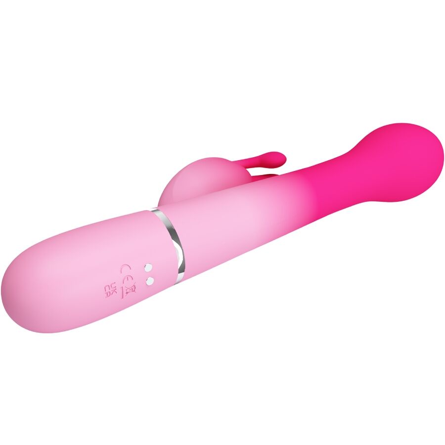 Pretty Love Dejon 3 en 1 - Vibrador Conejo Multifunción Rosa