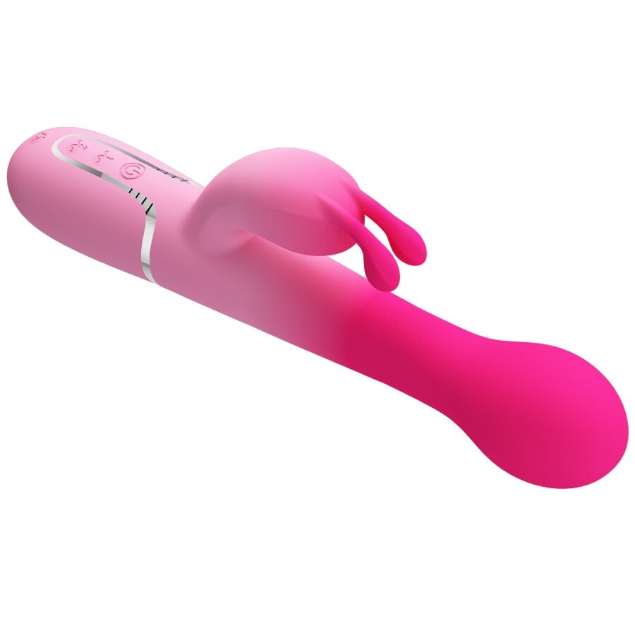 Pretty Love Dejon 3 en 1 - Vibrador Conejo Multifunción Rosa