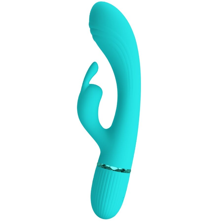 Pretty Love Scocco Vibrator Rabbit Turquoise