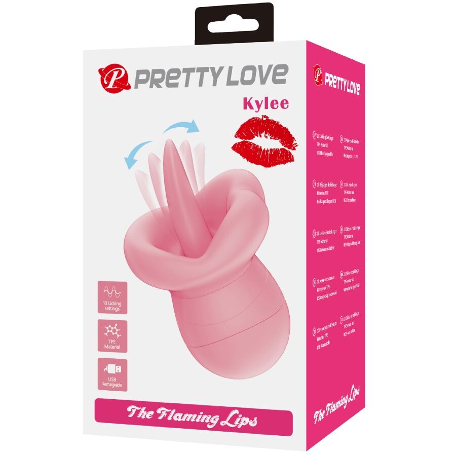 Pretty Love Kylee - Estimulador de Clítoris con Lengua Vibrante