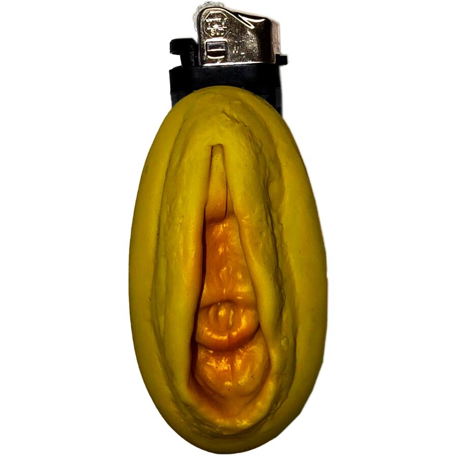 Encendedor Diablo Picante Dorado