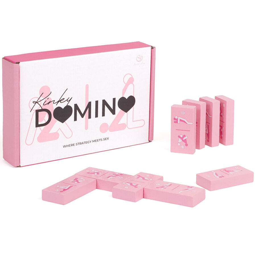 Secretplay Kinky Domino - Juego de Mesa Erótico en Madera