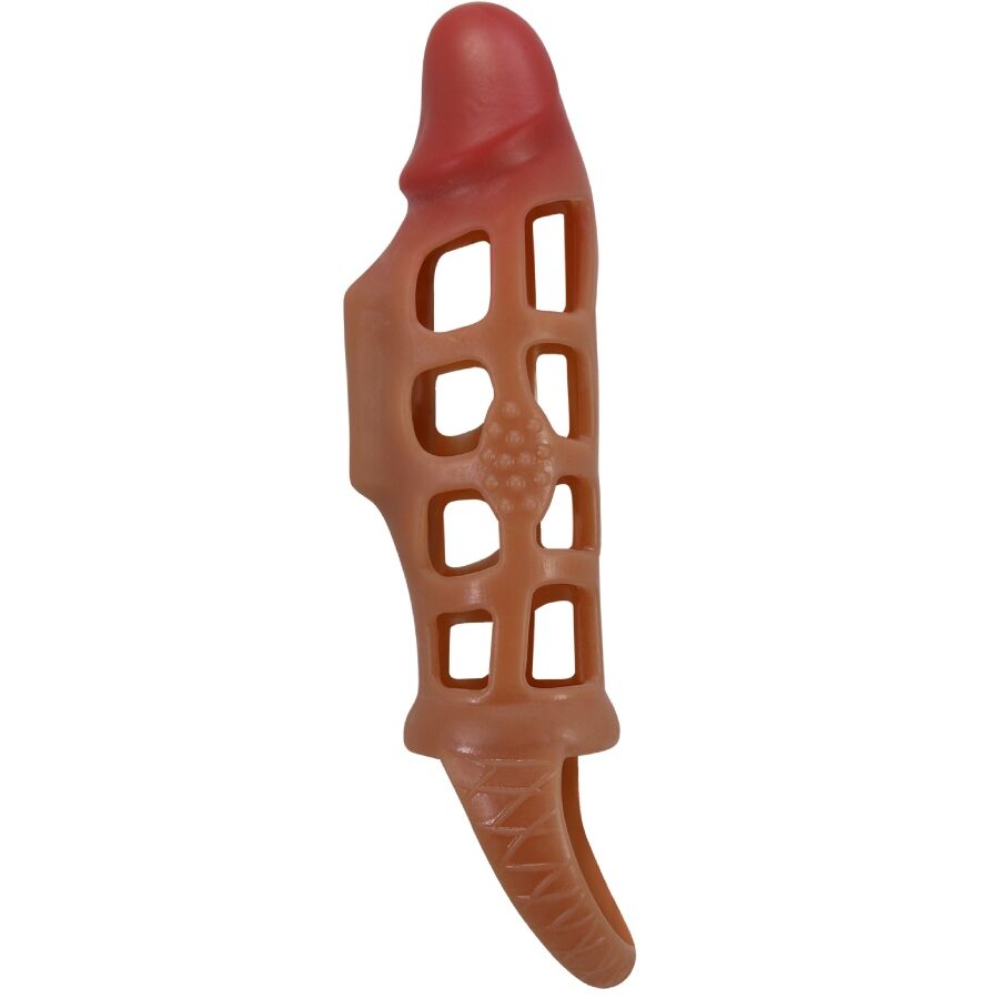 Pretty Love Preston Vibrating Penis Sleeve 18 cm
