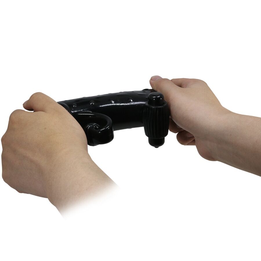 Romance Vibrating Penis Sleeve Black - Funda de Placer con Vibracion