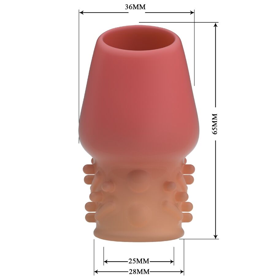 Pretty Love Matias Penis Thicker Pink - Accesorio de Placer