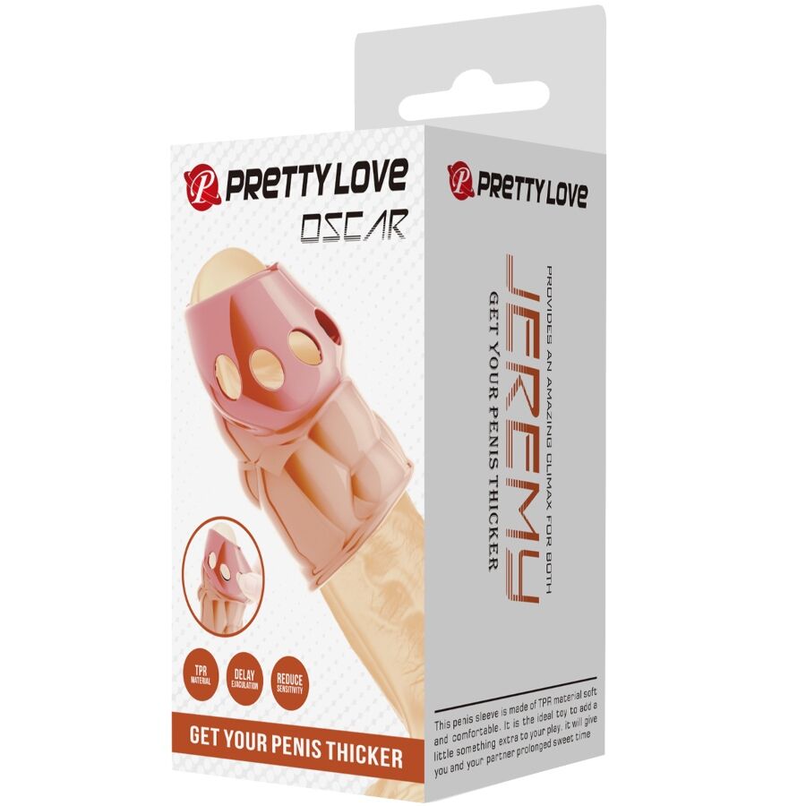Pretty Love Oscar Penis Thicker Pink - Accesorio Íntimo