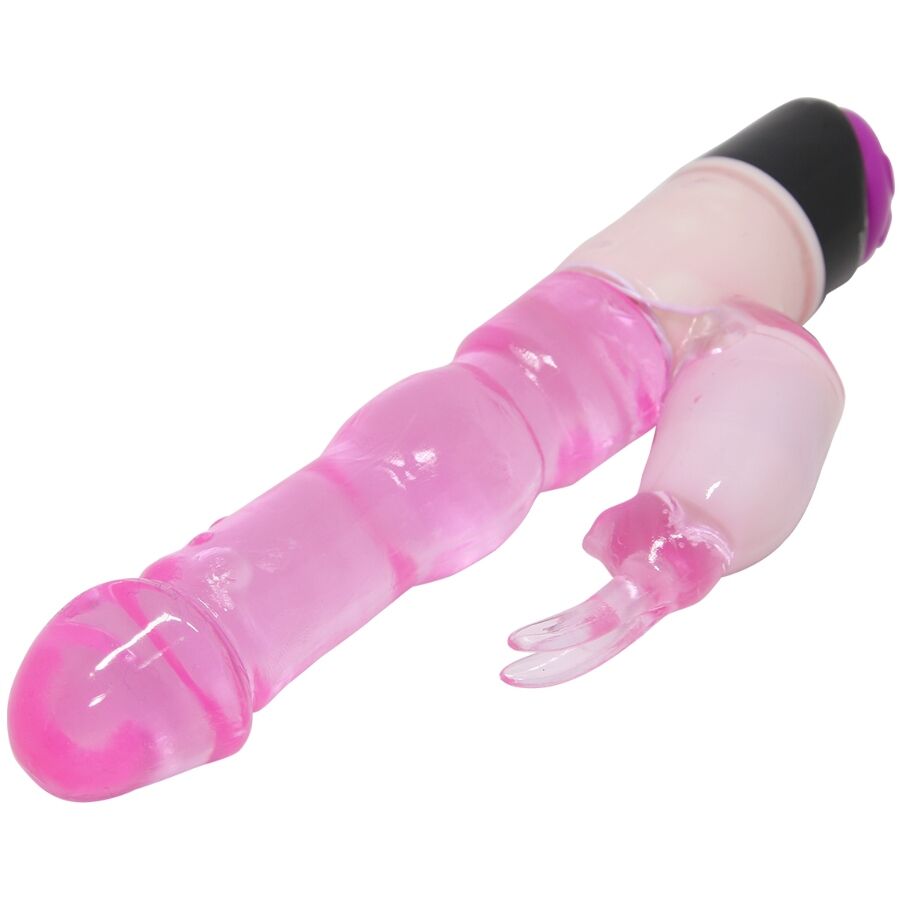 Baile Waves of Pleasure Fantasy Vibrator with Rabbit 23 cm